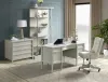 Riverside Furniture 50230 Maisie - Executive Desk - Champagne
