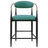 Coaster Fine Furniture 121185 Tina - Fabric Upholstered Counter Chair (Set of 2) - Green
