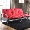Furniture of America FP-2417BR Aksel - Futon Mattress - Black