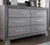 Furniture of America CM7468GY-D Raiden - Dresser - Gray