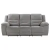 Coaster Fine Furniture 602551 Gilson - Chenille Upholstered Reclining Sofa - Gray