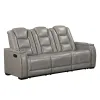 New Classic L3183A-30-LGY New Classic L3183A-30-LGY Breckenridge II - Sofa With Dual Recliner - Light Gray