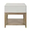 Liberty Furniture 465-OT1022 Liberty Furniture 465-OT1022 Berkley Square - Chairside Table - Linen & Khaki