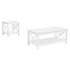 Coaster Fine Furniture 722088-S2 Skyview - 2 Piece Rectangular Lift Top Coffee Table Set - White