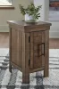 Ashley Furniture T731-7 Moriville - Chair Side End Table - Grayish Brown
