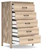 Ashley Furniture EB3929-245 Battelle - Five Drawer Chest - Tan