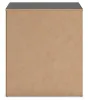 Ashley Furniture PCB2108-92 Hollivern - Two Drawer Night Stand - Dark Gray