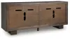 Ashley Furniture A4000682 Cato - Accent Cabinet - Dark Brown