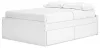 Ashley Furniture EB9630B13 Ashley Furniture EB9630B13 Onita - Full Platform Bed With 2 Side Storage - White