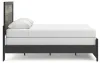 Ashley Furniture PCB1118B4 Ashley Furniture PCB1118B4 Broachmyn - Queen Panel Bed - Black / Gray