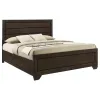 CoasterEveryday 204390KE Kauffman - Wood Eastern King Storage Panel Bed - Dark Cocoa