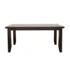 CoasterEveryday 102721 Dalila - Rectangular Wood Dining Table - Cappuccino