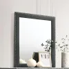 CoasterEveryday 223384 Melody - Upholstered Dresser Mirror - Gray