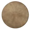 Furniture of America CM3872RT-TABLE Kathryn - Round Dining Table - Rustic Dark Oak