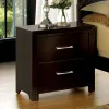 Furniture of America CM7868N Janine - Nightstand - Espresso