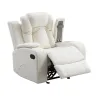 New Classic U1769V-13-WHT New Classic U1769V-13-WHT Orion II - Glider Recliner - White