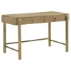 Coaster Fine Furniture 224307-SET Arini - 2 Piece Makeup Vanity Table And Mirror Set - Sand Wash