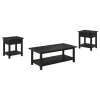 Coaster Fine Furniture 710568-S3 Payne - 3 Piece Coffee And 1-Drawer End Table Set - Java
