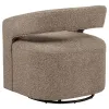 Coaster Fine Furniture 907538 Westhill - Boucle Upholstered Swivel Accent Chair - Rocky Road