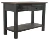 Ashley Furniture T736-4 Tyler Creek - Sofa Table - Grayish Brown / Black