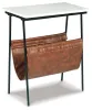 Ashley Furniture A4000254 Etanbury - Accent Table - Brown / Black / White