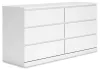 Ashley Furniture EB9630-231 Onita - Six Drawer Dresser - White