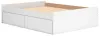 Ashley Furniture EB9630B14 Ashley Furniture EB9630B14 Onita - Queen Platform Bed With 2 Side Storage - White