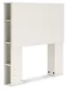 Ashley Furniture EB1024-163 Aprilyn - Twin Bookcase Headboard - White