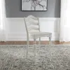 Liberty Furniture 244-B200024 Magnolia Manor - Ladder Back Counter Chair - Antique White