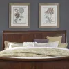 Liberty Furniture 589-BR22H Liberty Furniture 589-BR22H Rustic Traditions - King Sleigh Headboard - Rustic Cherry