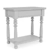 Riverside Furniture 54312 Riverside Furniture 54312 Winston - Chairside Table - Aged Cotton