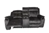 New Classic U456-25-SGY New Classic U456-25-SGY Park City - Console Loveseat With Dual Recliners - Slate