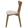 CoasterEveryday 103062 Kersey - Curved Wood Dining Side Chair (Set of 2) - Chestnut