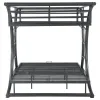 CoasterElevations 460078 Stephan - Metal Full Over Full Bunk Bed - Gunmetal