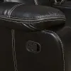 Furniture of America CM6981-LV-CT Pollux - Console Loveseat With 2 Recliners - Black