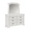 New Classic B493W-060 New Classic B493W-060 Lyndhurst - Landscape Mirror - Vintage White