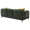Coaster Fine Furniture 509131 Jade - Chenille Upholstered Modern Track Arm Sofa - Green