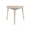 New Classic 40-1651W-D2C New Classic 40-1651W-D2C Oscar - Corner Table & 2 Chairs - White Ash