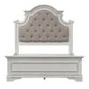 Liberty Furniture 244-BR-FUB Liberty Furniture 244-BR-FUB Magnolia Manor - Full Upholstered Bed - Antique White
