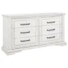 Coaster Fine Furniture 215871KE-S4 Mckinney - 4 Piece Eastern King Bedroom Set - Vintage White