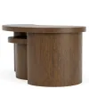 Riverside Furniture 23802 Santa Cruz - Bunching Cocktail Tables - Whiskey Oak