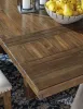 Ashley Furniture D631-45 Moriville - Rectangular Dining Room Extension Table - Grayish Brown