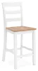 Ashley Furniture D398-223 Ashley Furniture D398-223 Gesthaven - Dining Room Counter Table Set (Set of 5) - Natural / White