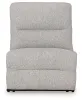 Ashley Furniture 93605S20 Ashley Furniture 93605S20 Acklen Place - 7-Piece Power Sectional Reclining Sofa With Storage Console - Pewter