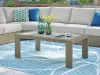 Ashley Furniture P704-701 Kimpton Isle - Rectangular Cocktail Table - Brown