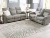Ashley Furniture R407431 Ashley Furniture R407431 Verland - 8' x 10' Washable Rug - Gray / White