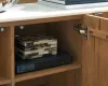 Ashley Furniture A4000688 Fitzroy - Accent Cabinet - Brown / White
