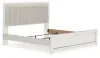 Ashley Furniture PCB3381B10 Ashley Furniture PCB3381B10 Zuraleus - King Upholstered Panel Bed - White