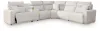 Ashley Furniture 65907S36 Modmax II - 6-Piece Power Reclining Sectional With Console - Stone