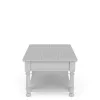 Riverside Furniture 54302 Winston - Rectangular Cocktail Table - Aged Cotton